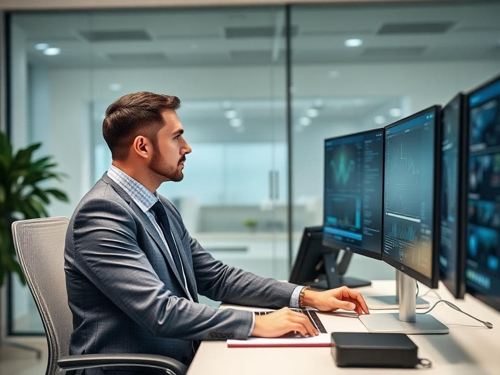 UK business owner evaluating AI service providers