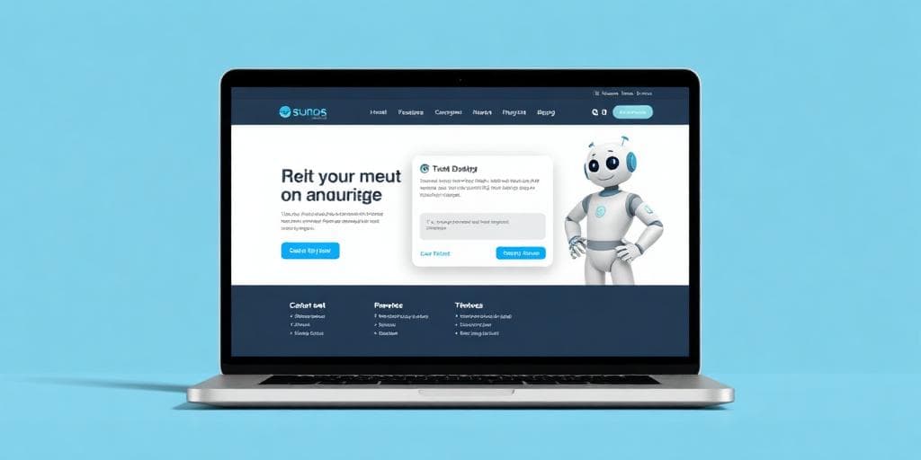 Website chatbot greeting visitors and capturing enquiries for Newcastle business
