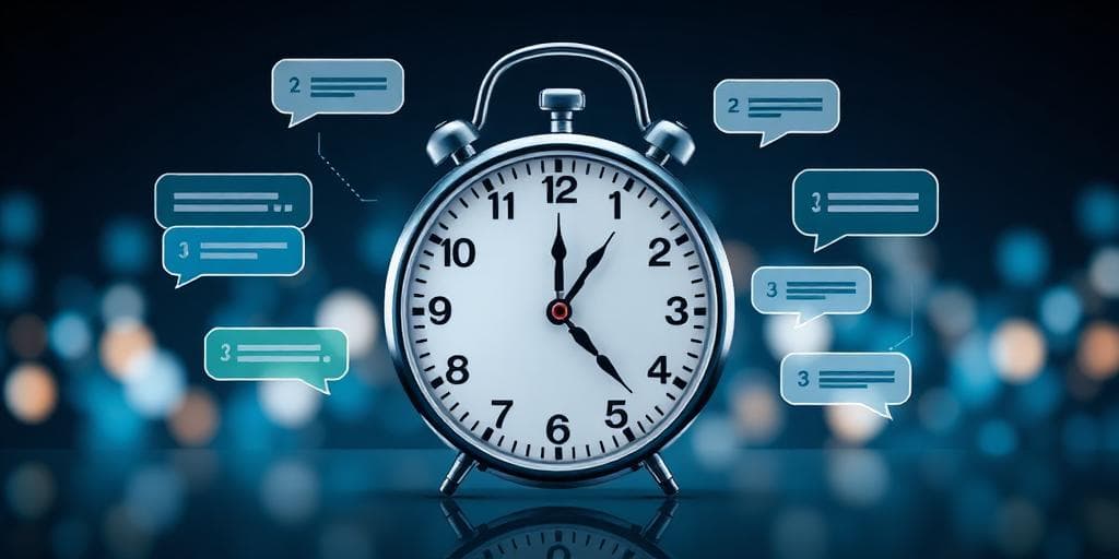 AI chat agent responding to customer enquiries around the clock for a Birmingham business