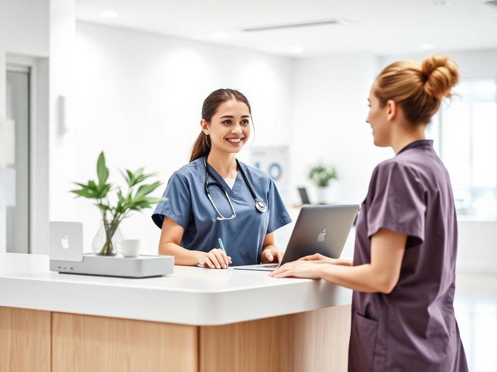 AI assistant working in Healthcare & Clinics
