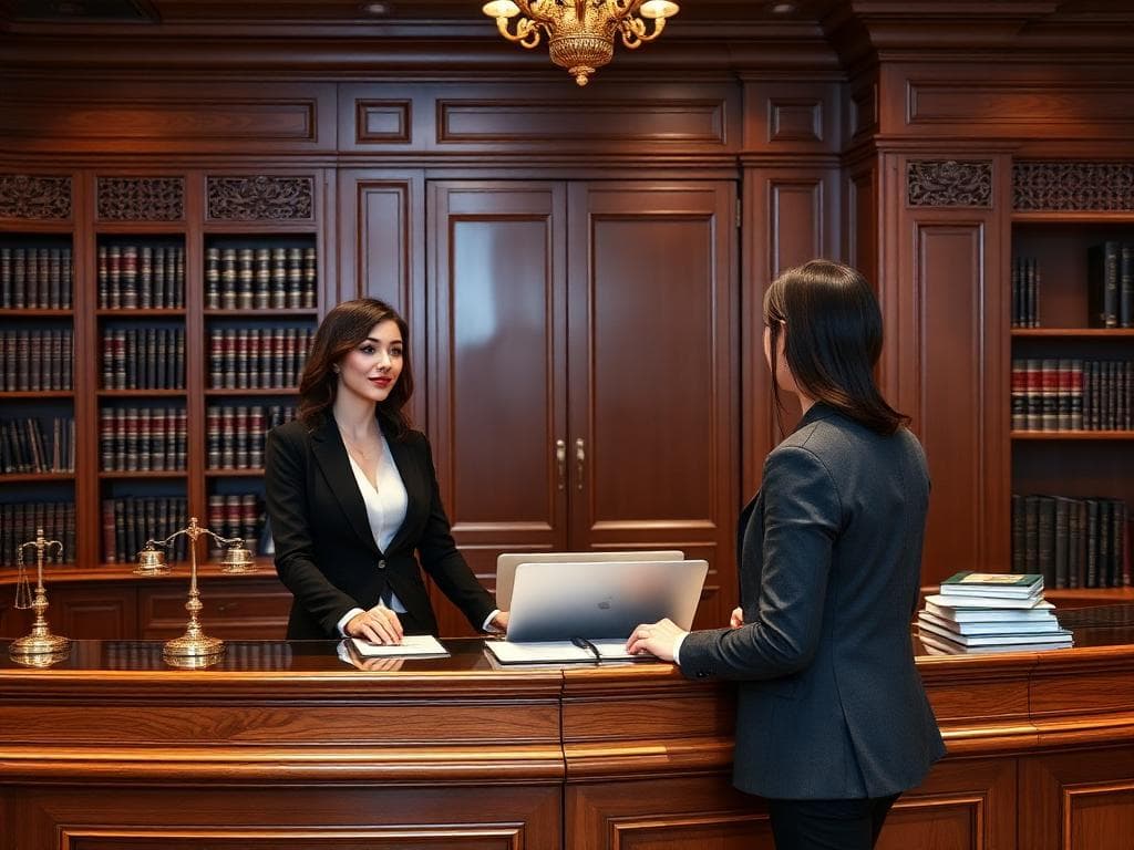 AI assistant working in Legal & Law Firms